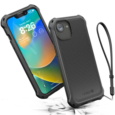 Abbildung von Catalyst Crux Case compatible with MagSafe iPhone 14 Stealth Black