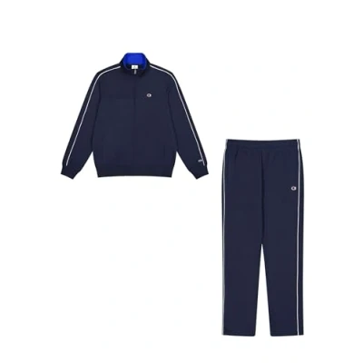 Abbildung von Champion FULL ZIP WITH LOGO SET Trainingsanzug, Herren, Größe: XS, nny wht bai
