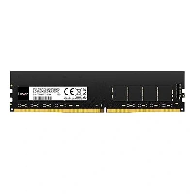 Abbildung von Lexar UDIMM DDR4 RAM 8GB, 3200 MHz DDR4, 288 Pin U DIMM Desktop Arbeitsspeicher, Hochleistungs Computerspeicher, PC Modul Upgrade, Arbeitsspeicher (LD4AU008G B3200ASST)