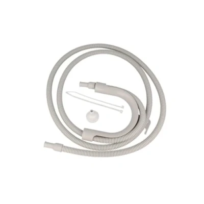 Abbildung von Bosch Kondenswasserablaufschlauch 2m, Weiß, Polyethylen (PE), Set 12013784, kompatibel mit/Ersatzteil für Siemens Wäschetrockner