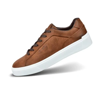 Abbildung von bugatti Gunter Sneaker low, Herren, Größe: 47, Cognac Schuhe
