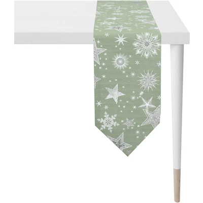 Abbildung von APELT Tischband &quot;9602 CHRISTMAS ELEGANCE, Weihnachtsdeko, Weihnachten&quot;, (1 St.), Lurex Jacquardgewebe