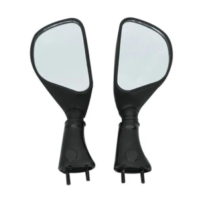 Abbildung von Motorradspiegel Set Für Kawasaki Ninja ZX9R ZX6R ZX 9R 6R 1998 2003 1999 2002 2001 2000 Motorrad Seitenrückspiegelpaar Lenkerendenspiegel