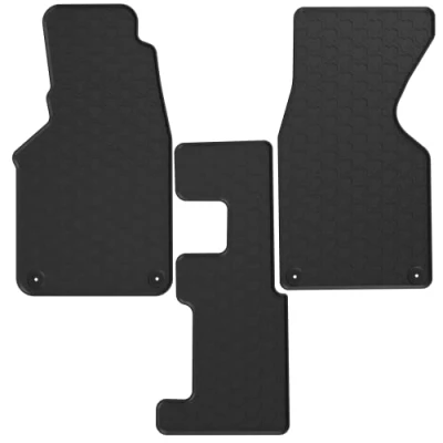 Abbildung von TEXER Gummimatten Wintermatten passend für Volkswagen Transporter T4 Multivan Caravelle 1990 2003 Schaltgetriebe
