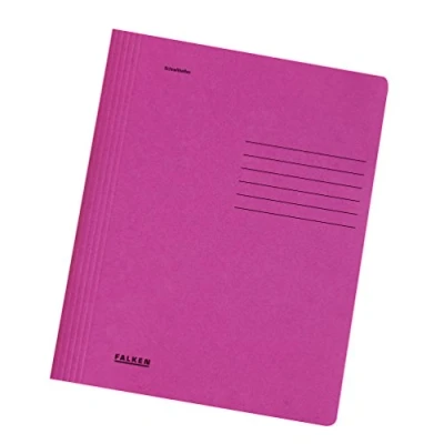 Abbildung von Falken Schnellhefter A4 Manila RC Karton 240g/qm intensivfarben pink