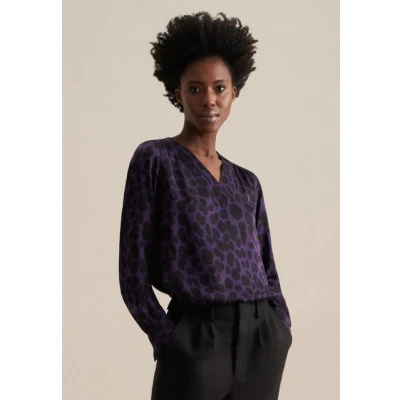 Abbildung von Seidensticker Bluse, Damen, Größe: 42, Purple
