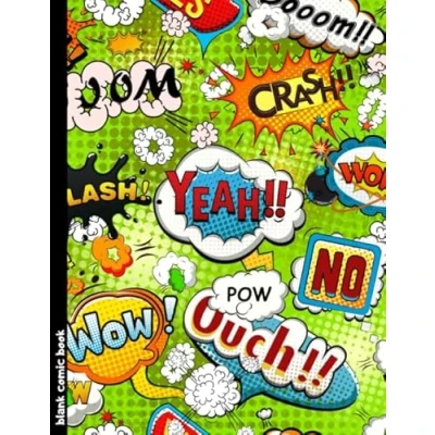 Abbildung von Blank Comic Book: Art Drawing Strips for Kids Make Your Own Comics 200 Pages, Extra Large