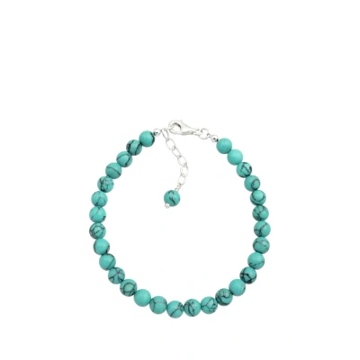 Abbildung von Elli Organic Summer Armband, Damen, Größe: 19, Türkis