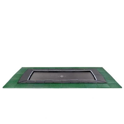 Abbildung von EXIT ebenerdig Trampolin 305x519cm Dynamic (schwarz)