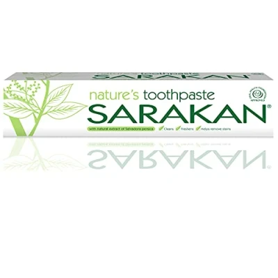 Abbildung von Sarakan Zahnpasta mit Natürliches Salvadora persica Extrakt 50ml