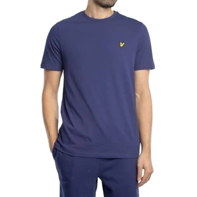 Abbildung von Lyle &amp; Scott Herren Einfaches T Shirt, Deep Indigo, XXL