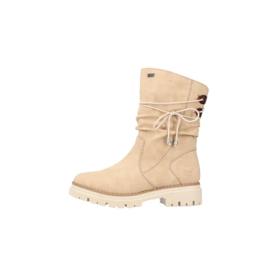 Abbildung von Rieker Snowboot/Winterstiefel, Damen, Größe: 36, Beige Schuhe