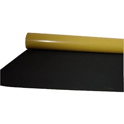 Abbildung von EPDM Zellkautschuk 3mm Stärke 1mx1m einseitig selbstklebend schwarz