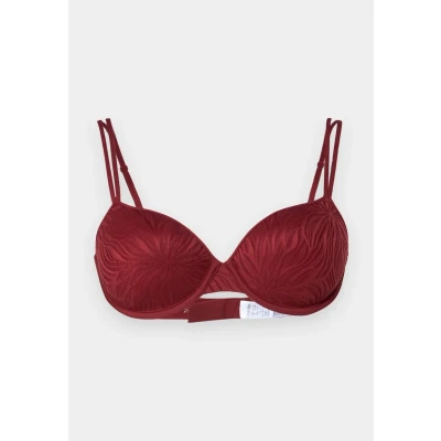 Abbildung von Calvin Klein Underwear Lightly Lined DEMI Bügel BH, Damen, Größe: 90A, Syrah
