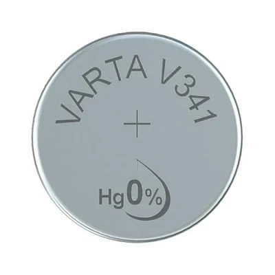 Abbildung von VARTA Knopfzelle Silberoxid Uhrenbatterie &quot;V341&quot; VARTA, 11mAh, 1,55V, 1er Blister