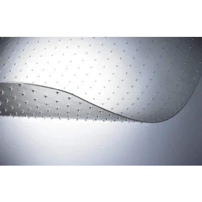 Abbildung von PET Bodenschutzmatte (mit Noppen) transparent 1200 x 900mm