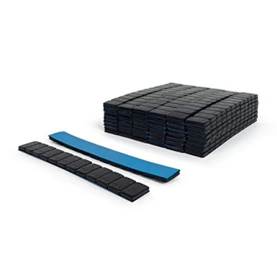 Abbildung von Weber GmbH Klebegewichte schwarz für Alufelgen/Box á 50 Riegel 12 x 5 g