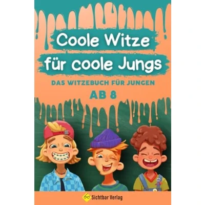 Abbildung von coole Witze für Jungs: Das Witzebuch Jungen ab 8