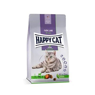 Abbildung von Happy Cat Senior Farm Lamb, pow. 8 roku życia, jagnięcina, 1,3 kg