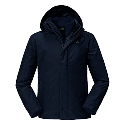 Abbildung von Schöffel Partinello M H Doppel Outdoorjacke, Herren, Größe: 50, Navy blazer