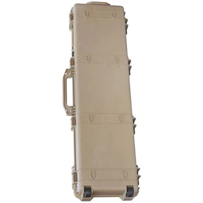 Abbildung von PELI 1750 Langer Schutzkoffer für Fotografie, Jagd und Schießausrüstung, IP67 Wasser Staubdicht, 59L Volumen, Mit Schaumstoffeinlage (Anpassbar), Farbe: Sand/Desert Tan