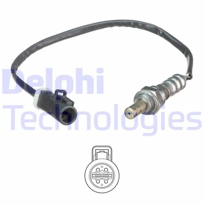 Abbildung von DELPHI ES21085 12B1 Lambdasonde Planarsonde, beheizt FORD: Fusion Kombi, FIESTA 6, 6 Van