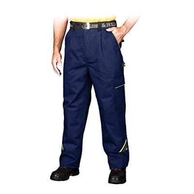 Abbildung von Reis Pro T_Gys48 Master Schutzhose, Dunkel Blau Gelb Grau, 48 Größe