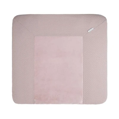 Abbildung von Baby&#039;s Only Baby Wickelauflagenbezug 75x85 cm Bezug für Wickelauflage Sky Strickbezug Wickelunterlage Aus Baumwolle Alt Rosa