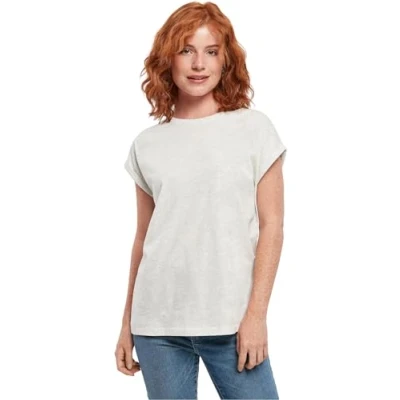 Abbildung von Urban Classics Extended Shoulder Tshirt basic, Damen, Größe: XL, Lightgrey