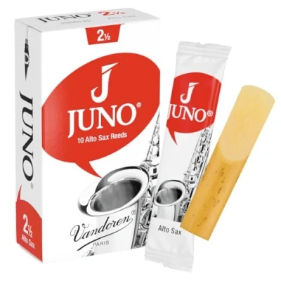 Abbildung von Vandoren Juno JSR6125 Rohrblätter für Altsaxophon (für Schüler) 10 Stück