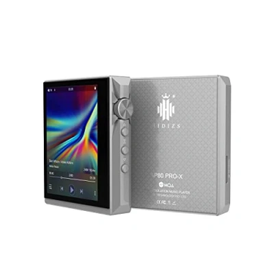 Abbildung von Hidizs AP80 PRO X Tragbarer symmetrischer verlustfreier MQA Bluetooth Musikplayer mit Zwei ESS9219C DAC Chips und unterstützt 8X/LDAC/apt X/AAC/USB DAC/DSD256/HiBy Link Hi Res Audio Wireless DAP