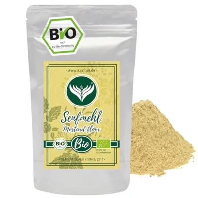 Abbildung von Azafran BIO Senf gemahlen, Senfmehl/Senfpulver 250g