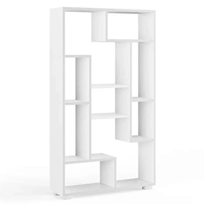 Abbildung von Vicco Raumteiler Domus, Weiß, 70 x 120 cm 9 Fächer