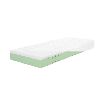 Abbildung von Be Fair Life Naturell Strong Komfortschaummatratze/Made in Green Zertifiziert/mit Latex Auflage/Höhe 21 cm/Made Germany (H2 (0 80 kg), 140 x 200 cm)