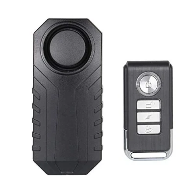 Abbildung von Lancoon Fahrradalarm, Diebstahlsicherung für Motorrad Fahrzeuge mit Fernbedienung, 113 db Super Loud (1er Pack)