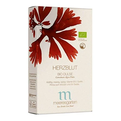Abbildung von Herzblut Bio Dulse Algen Flakes 60g