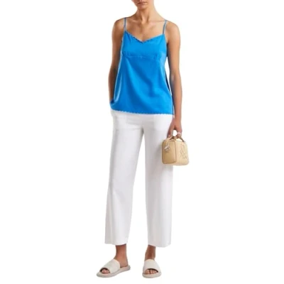 Abbildung von United Colors of Benetton Cropped Stoffhose, Damen, Größe: 40, White