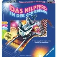 Abbildung von Ravensburger DAS Nilpferd IN DER Achterbahn Spielzeugset Züge für Kinder, Größe: One Size, Mehrfarbig