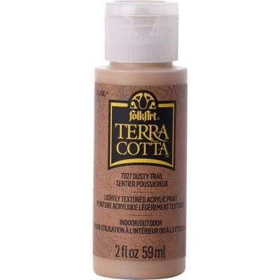 Abbildung von Folkart Terra cotta textured acrylic paint 59ml Dusty trail