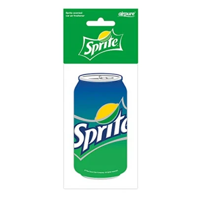 Abbildung von Airflair Auto Lufterfrischer Original Sprite Dose Autoduft für den Rückspiegel Duftbaum bekämpft Gerüche im Innenraum &amp; hinterlässt einen süßen Duft bis zu 30 Tage