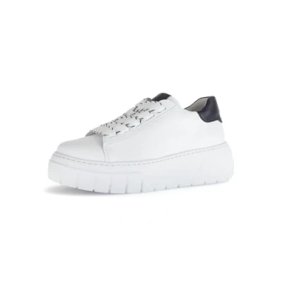 Abbildung von Gabor Sneaker low, Damen, Größe: 37, Weiss/schwarz Schuhe