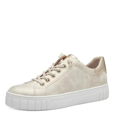 Abbildung von Marco Tozzi Sneaker low, Damen, Größe: 41, Dune met.comb Schuhe