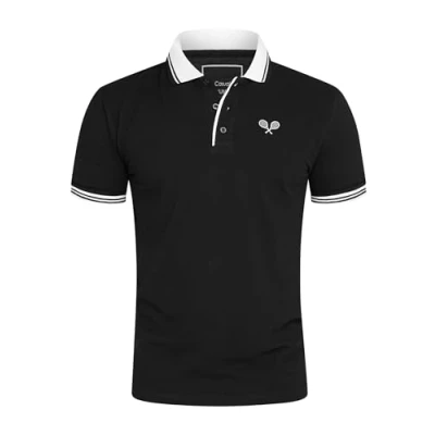 Abbildung von Rello &amp; Reese Poloshirt RRSEDONA Herren Kurzarm Polo Hemd T Shirt in Piqué Qualität