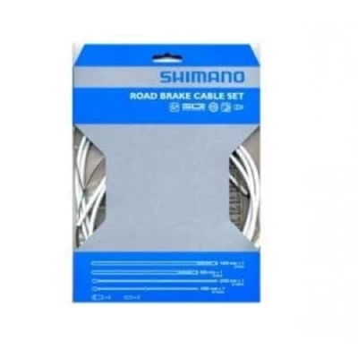 Abbildung von Shimano Unisex Erwachsene Bremszugset SLR Bremszug Set, Weiß, Einheitsgröße
