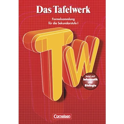 Abbildung von Das Tafelwerk 2001 Formelsammlung für die Sekundarstufe 1: Schulbuch Kartoniert (Das I: Östliche Bundesländer und Berlin)