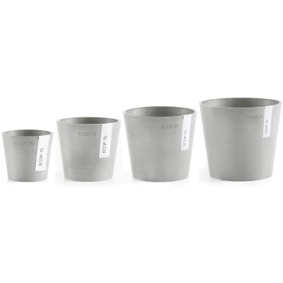 Abbildung von ECOPOTS Blumentopf &quot;Amsterdam Mini&quot;, (Set, 4 St.), in verschiedenen Größen