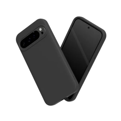 Abbildung von RhinoShield Case kompatibel mit [Pixel 9 Pro XL] SolidSuit Stoßdämpfende &amp; schlanke Schutzhülle Premium Finish 3.5 Meter Fallschutz Schwarz