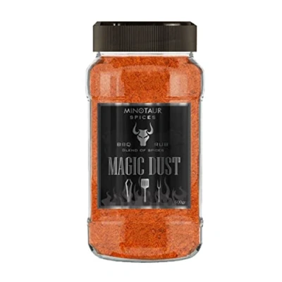 Abbildung von Minotaur Spices Magic Dust Gewürzmischung 600 g Grillmarinade für Fleisch, BBQ Rub