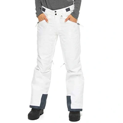 Abbildung von Arctix Damen Hochwertige, isolierte Schneehose Skihose, Weiss/opulenter Garten, X Small