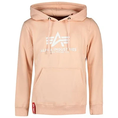 Abbildung von Alpha Industries Basic Hoody Kapuzensweat für Herren Pale Peach